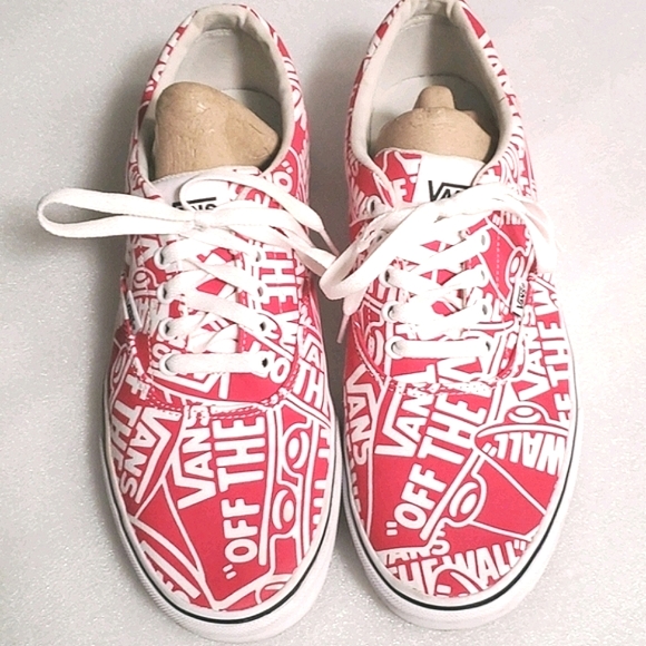 Vans Other - Vans Mens Doheny Racing Red White Off size 11